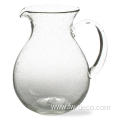 Clear Seeded Glass Pitcher Bubble Glass Pitcher Wholesale